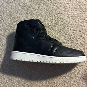 Black and white mid Jordan’s.